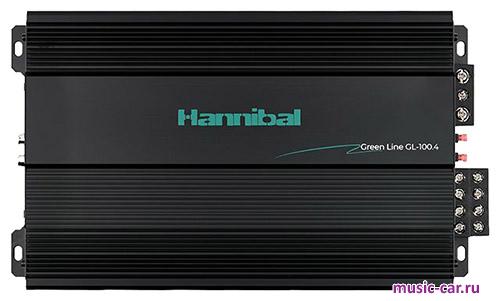 Автомобильный усилитель Deaf Bonce Hannibal Green Line GL-100.4 Автомобильный усилитель Deaf Bonce Hannibal Green Line GL-100.4